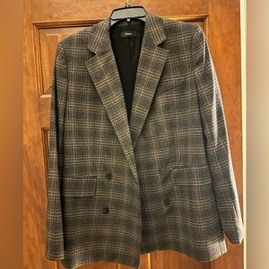 Theory plaid blazer - excellent condition